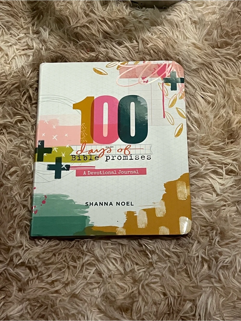 100 Days of Bible Promises Devotional Journal - Multi Color
